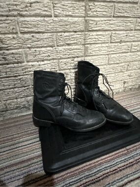 Ariat Men's Heritage Lacer Boot Size 13D Leather Lace Up Work Boots